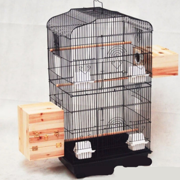 Portable Display Wire Bird Parrot Cage